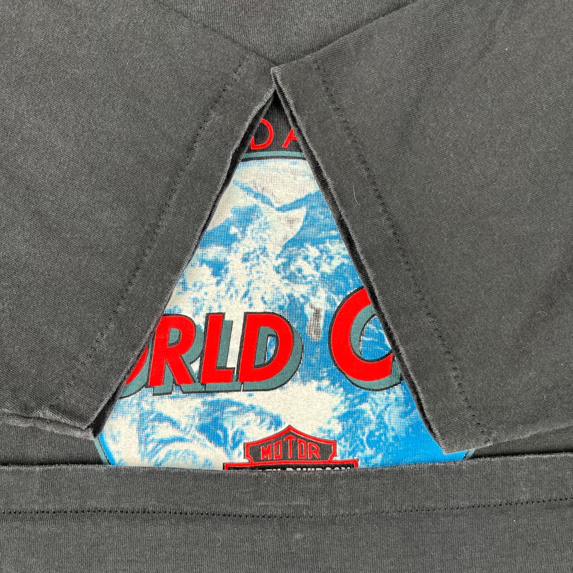 빈티지 할리데이비슨 월드클래스 반팔티 상품이미지5