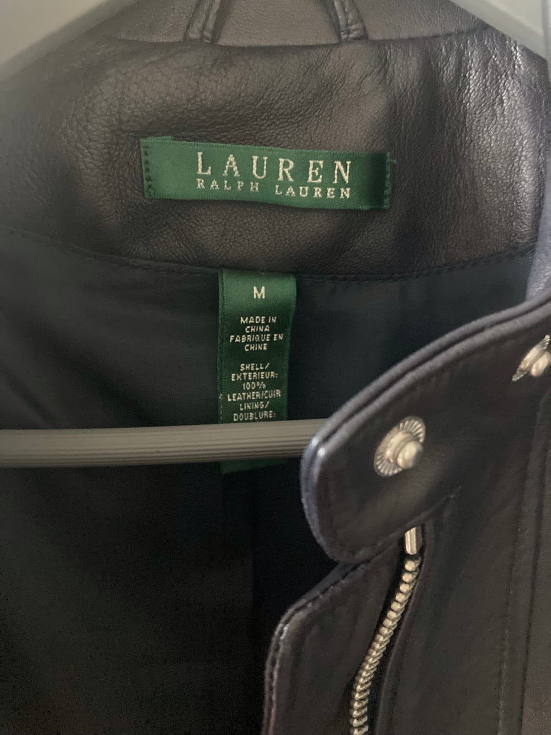 로렌 랄프 로렌 바이크 자켓 M사이즈 상품이미지3