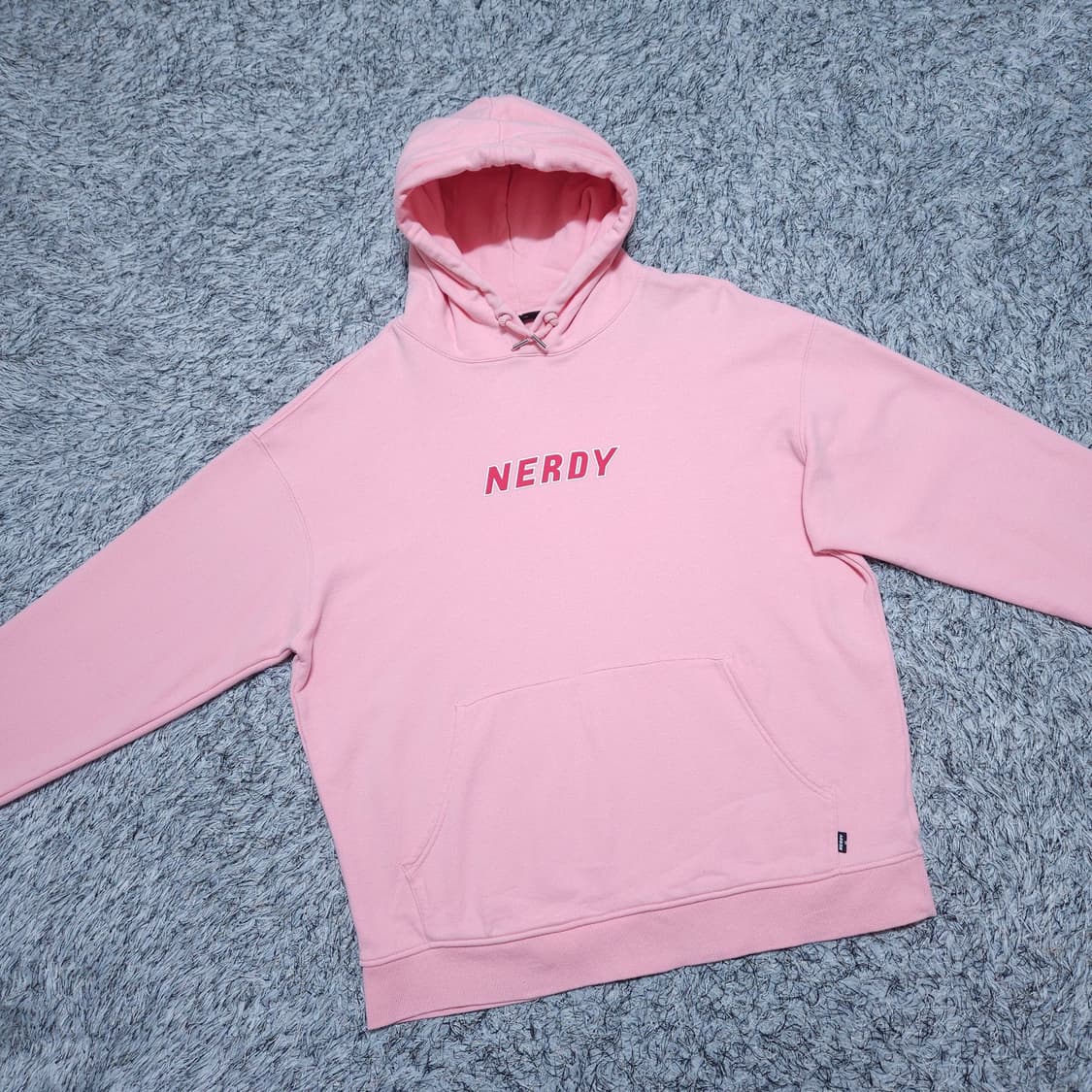 널디) L 남자 오버핏 후드티셔츠 / 왕눈이샵 상품이미지2