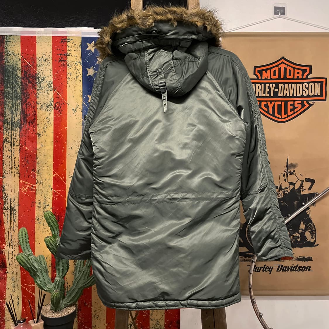 알파 인더스트리 N3B U.S 디펜스 야상 자켓 밀리터리 오리지널 상품이미지2