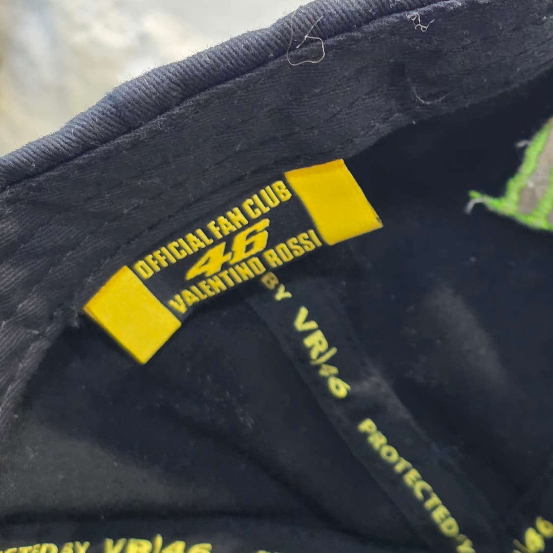 L6-6:몬스터 에너지x발렌티노 로시 VR46 캡 블랙 56-59cm 상품이미지8