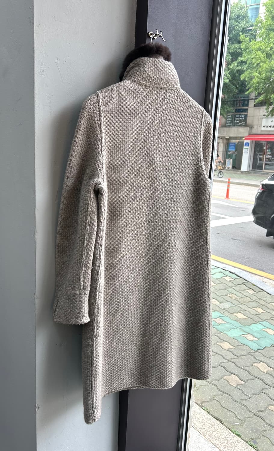 44/ 로로피아나 친칠라 캐시미어 롱 코트자켓 상품이미지7