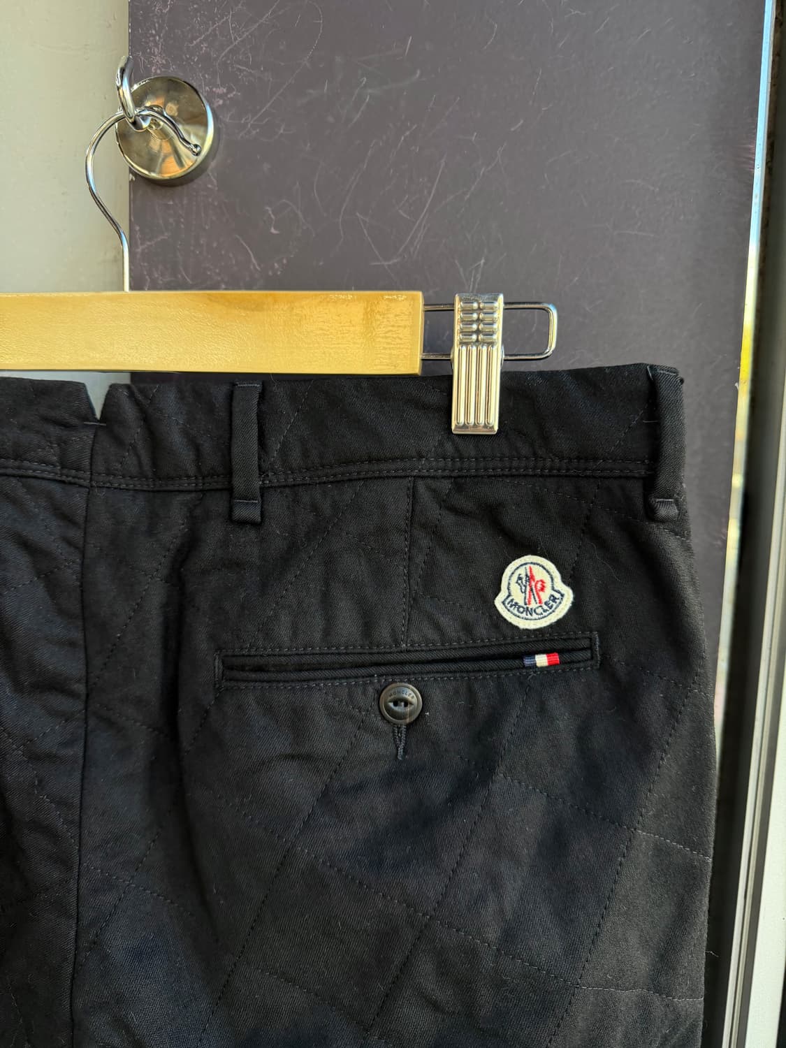 32/ 몽클레어 와펜패치 퀄팅 누빔패딩 팬츠 상품이미지7