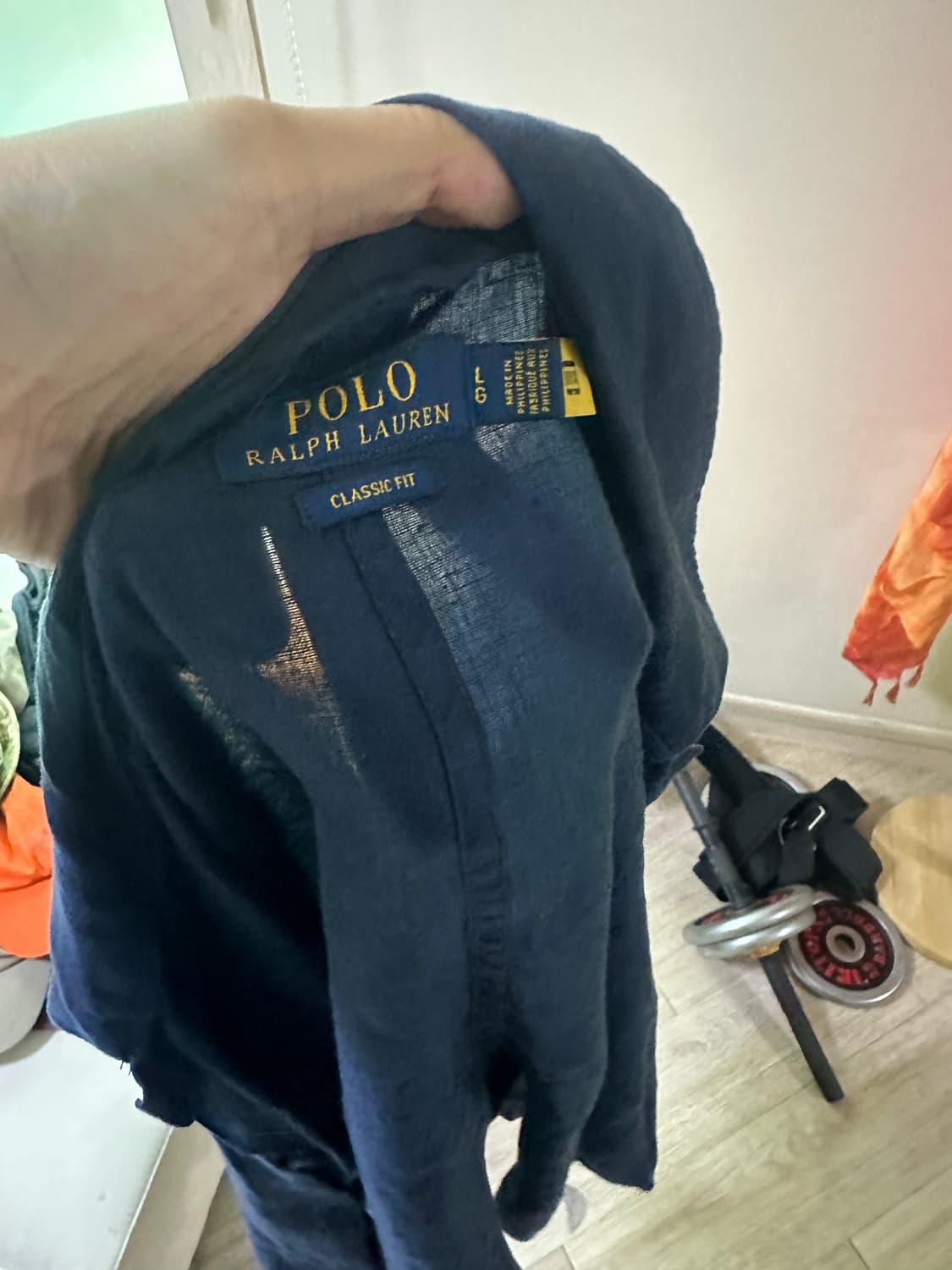 폴로 린넨 셔츠자켓 상품이미지5