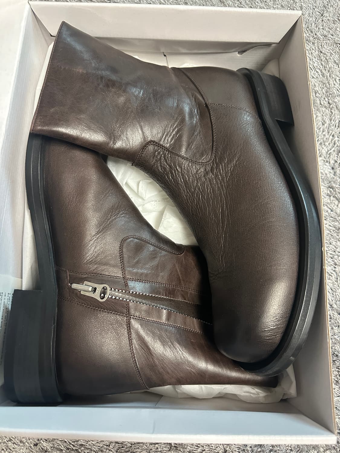 메모러블 mmrb 크랙 부츠 브라운 280 사이즈 상품이미지1