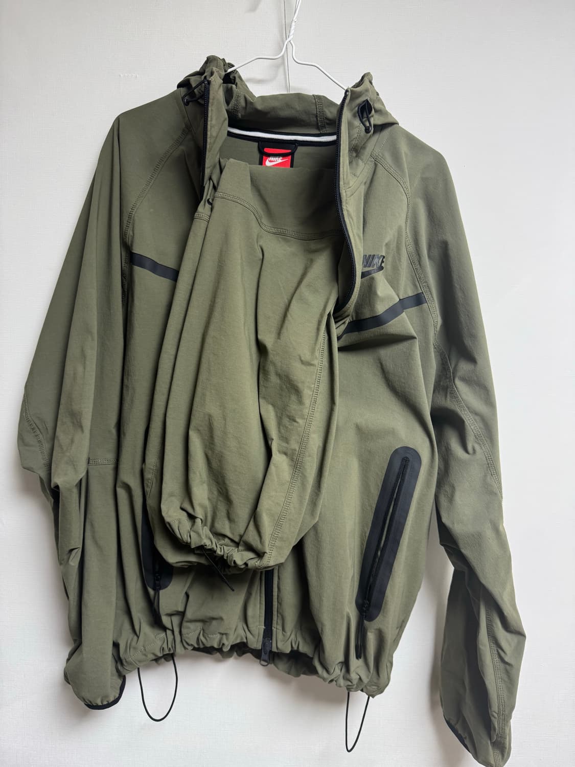 나이크 테크팩 바람막이 세트 상품이미지2