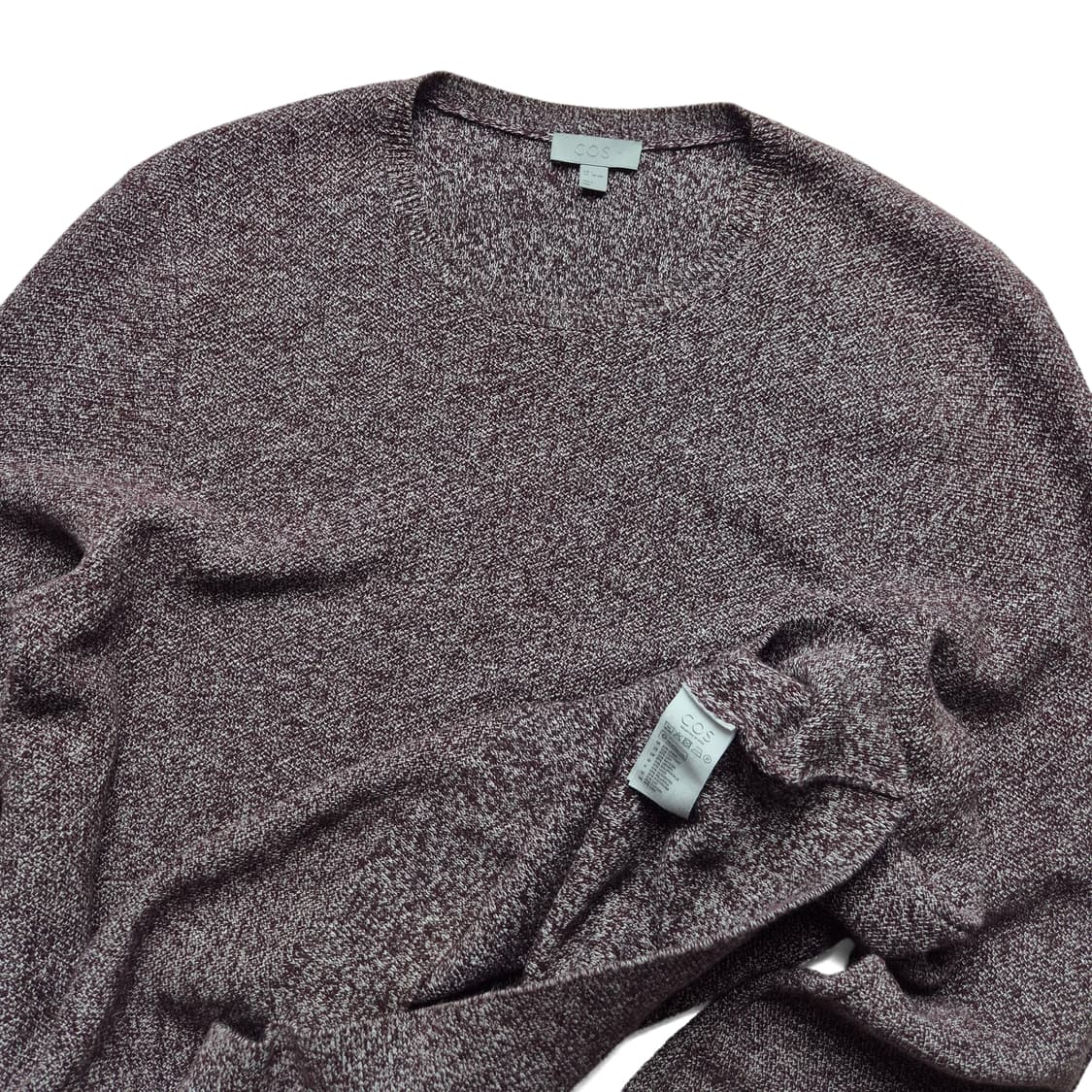 [L] 코스 멜란지 니트 상품이미지1