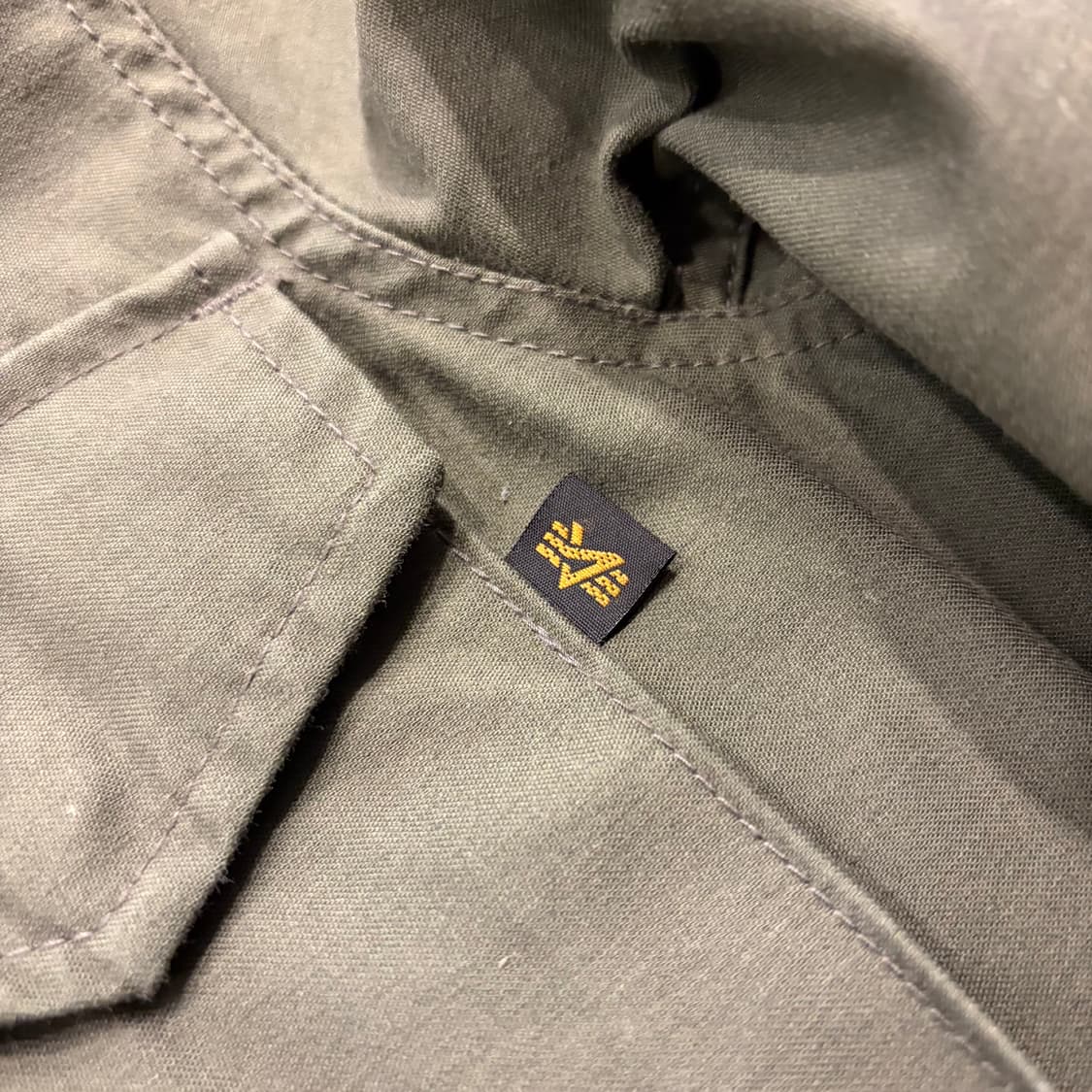 [XS] 알파인더스트리 M-65 야상 점퍼 국방색 밀리터리 C54 상품이미지4