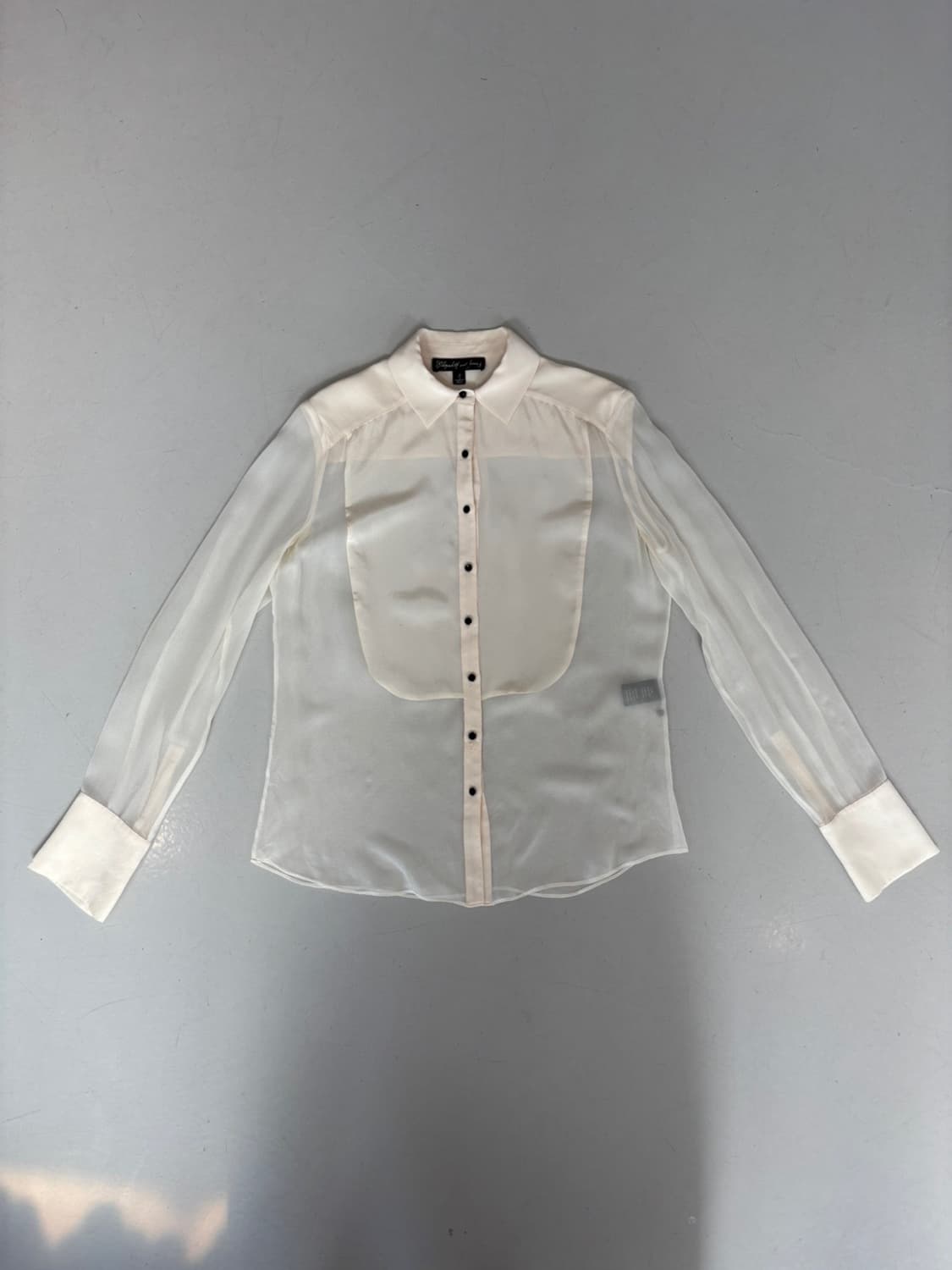 Elizabeth And James Sheer Silk Blouse 상품이미지2