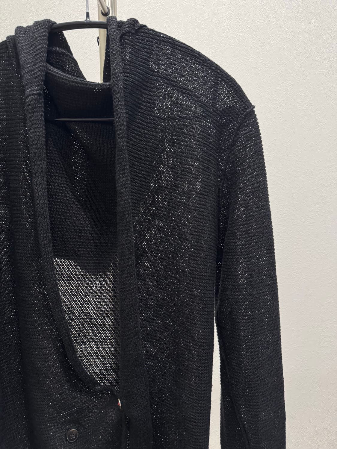 Maurizio Amadei (M.A+) 리버시블 메쉬 후디드 가디건 상품이미지6