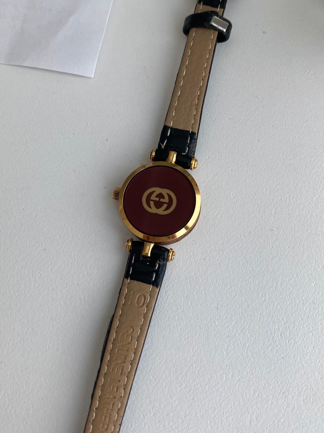 Gucci 구찌 쉐리 로만 라운드 쿼츠 레이디스 상품이미지7