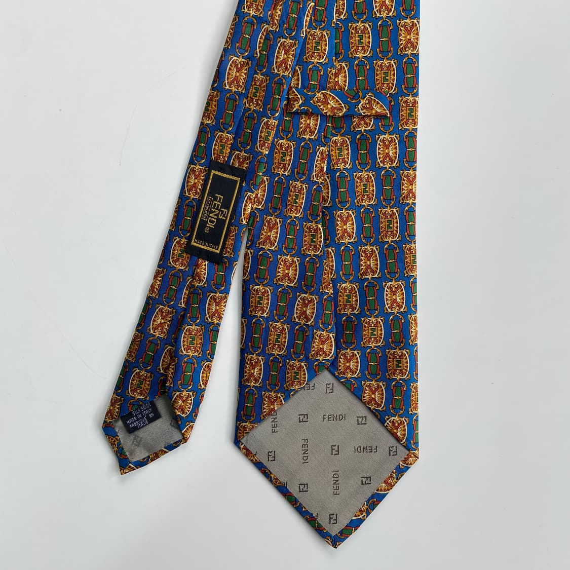 펜디 (FENDI) 모노그램 정품 명품 넥타이 10.2cm 상품이미지2
