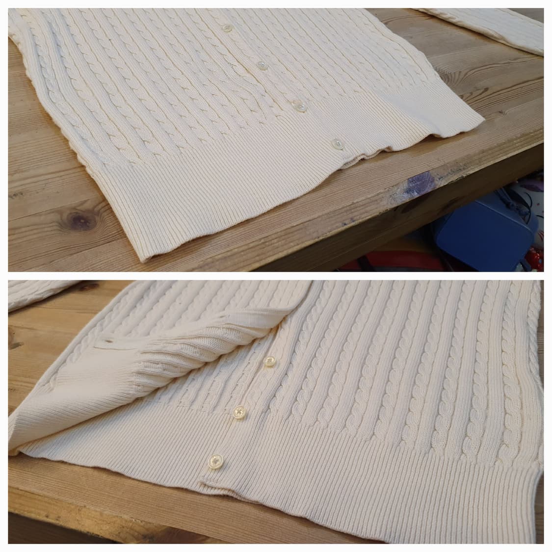 55.폴로 케이블 가디건 상품이미지5