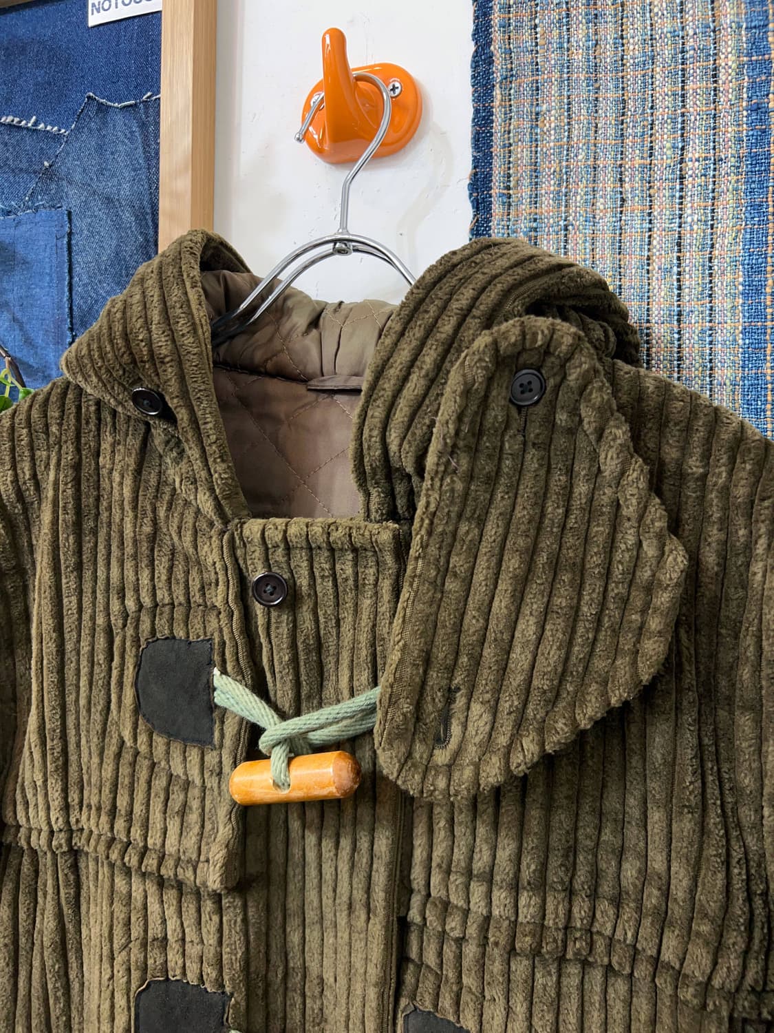 PLAYLORD  Corduroy duffel coat 상품이미지3
