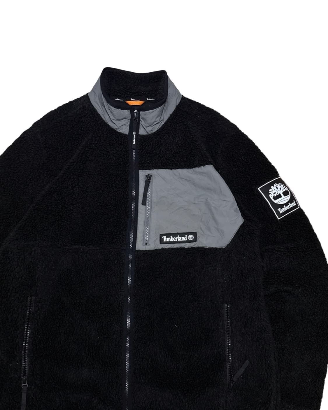 팀버랜드 블랙 쉐르파 플리스 자켓 상품이미지2