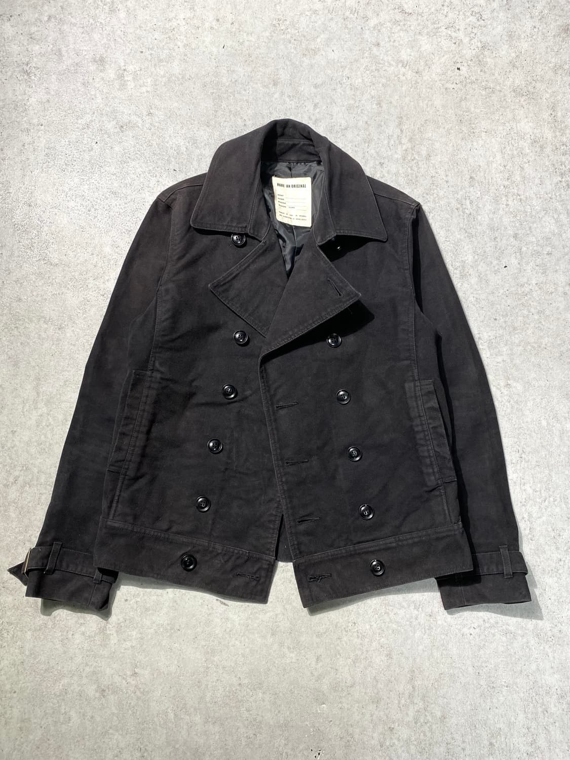 [L] Hare 하레 재팬 메이드 몰스킨 더블 자켓 상품이미지1