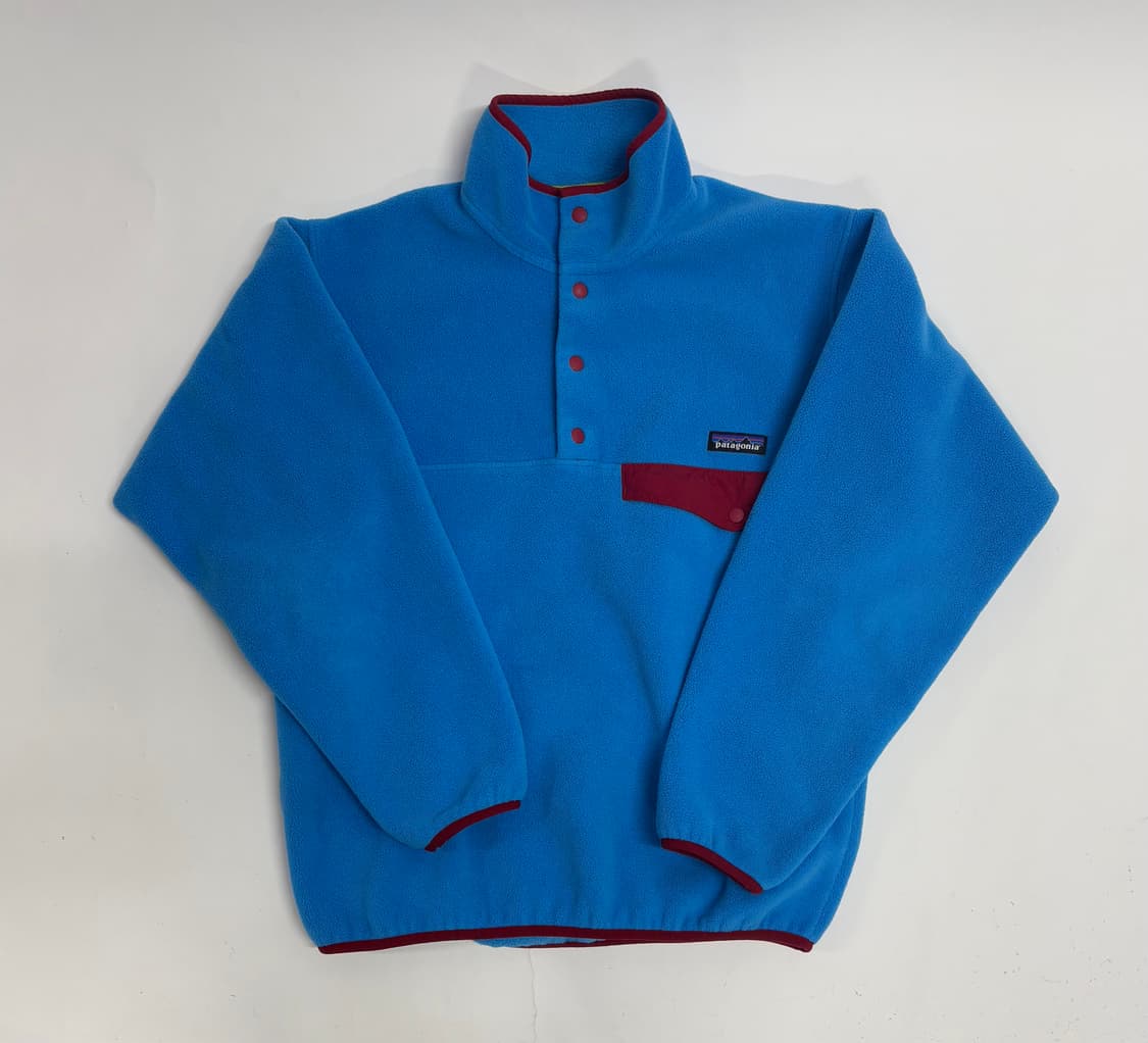 헤비모델)빈티지 파타고니아 신칠라 스냅티 블루 멘즈S 상품이미지1