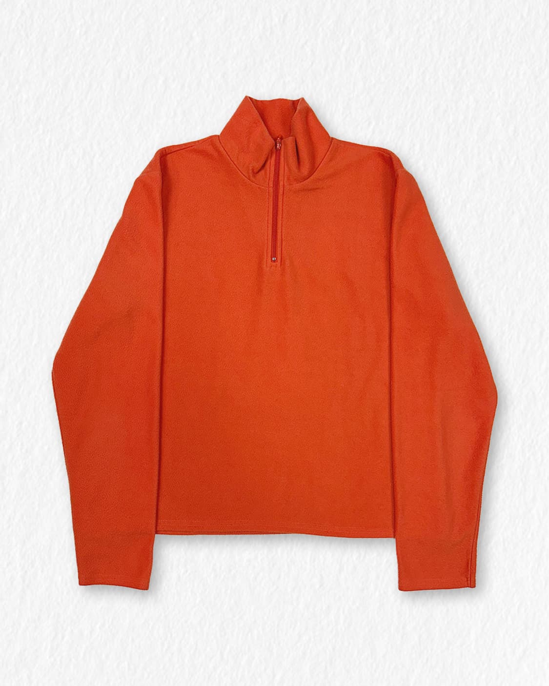 GAP 갭 반집업 후리스 오렌지 상품이미지1