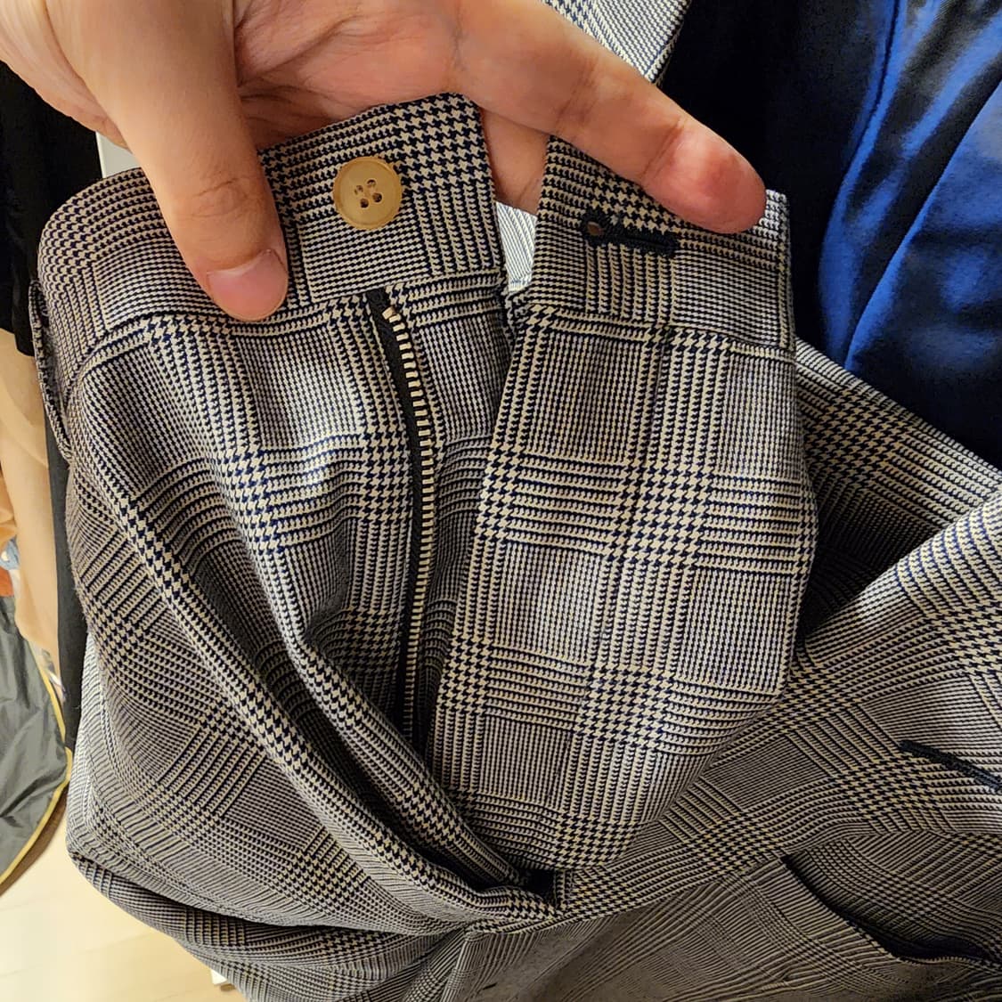 꼼데가르송 옴므 플러스 글렌체크 수트 상품이미지9