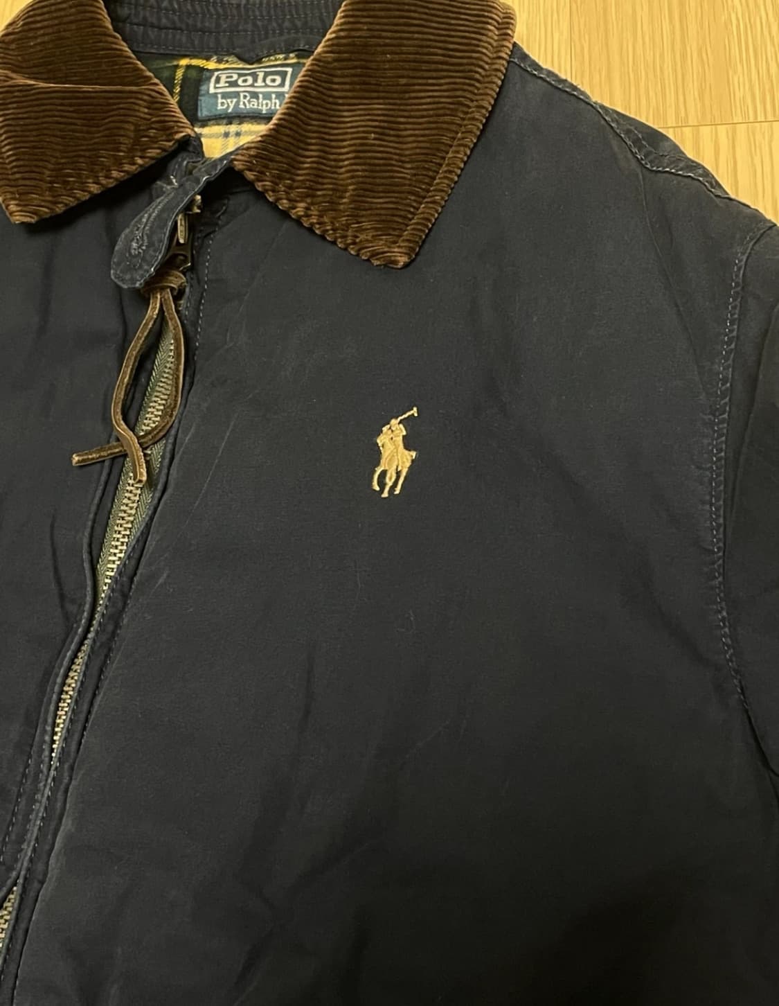 폴로랄프로렌 코듀로이 네이비 자켓집업 XS 300,000➡️99,000 상품이미지1