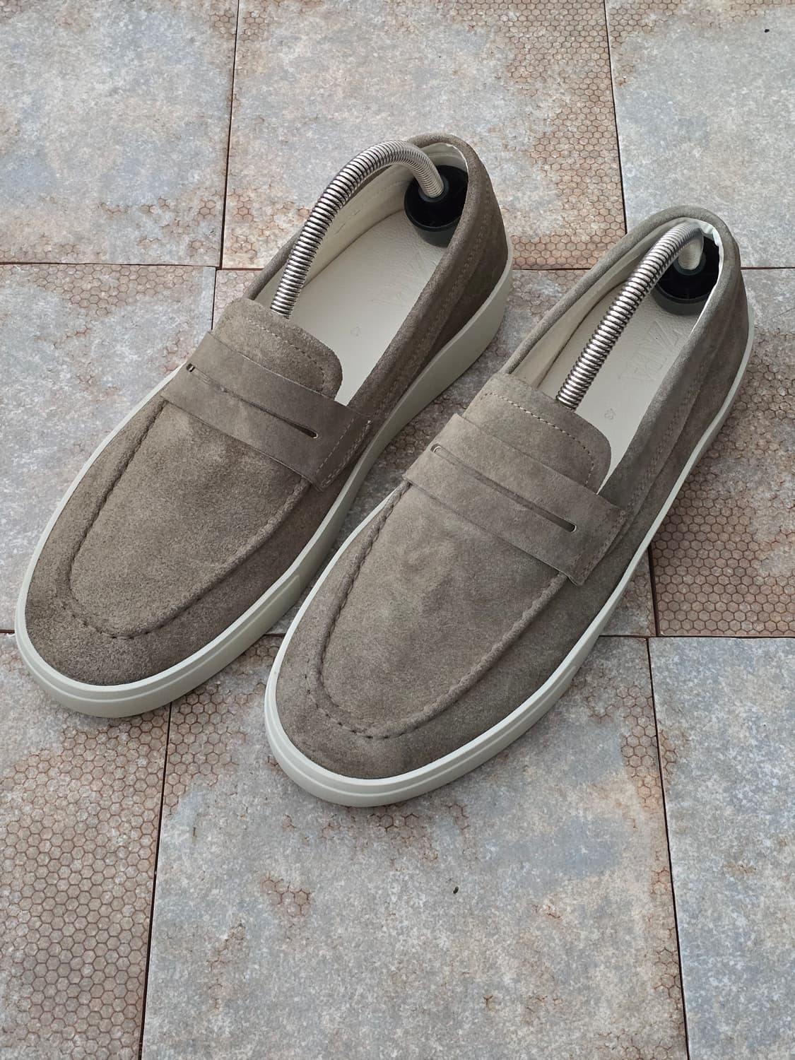 (275)자라 스웨이드 페니 로퍼 상품이미지1