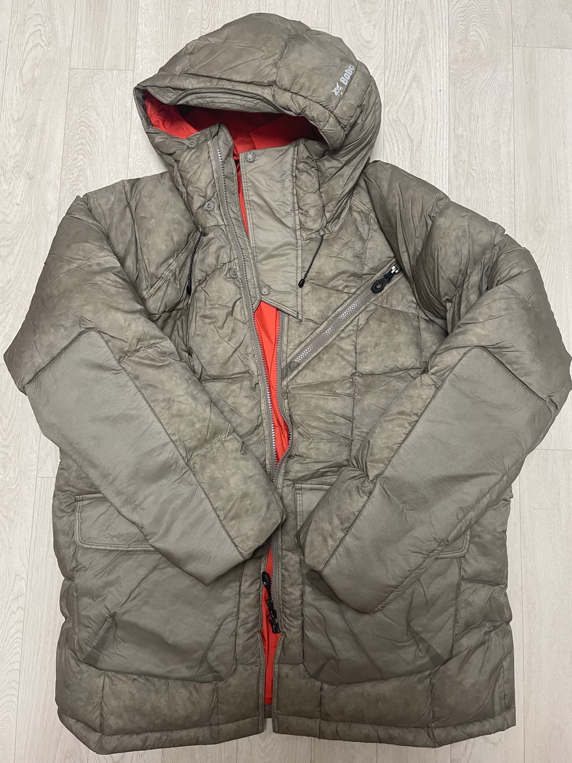 [L] 밥캣 우라노스 패딩자켓 베이지 상품이미지2