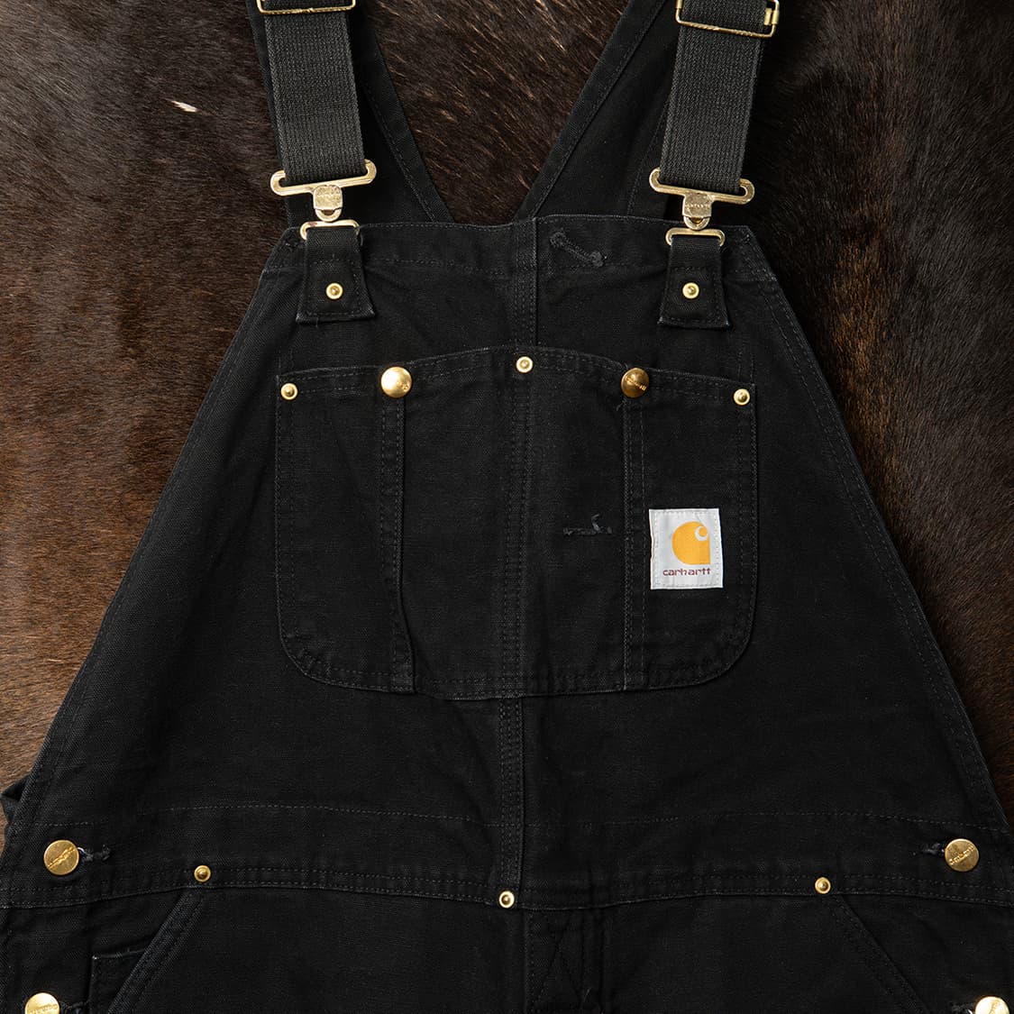 [36] 90s~ 칼하트 R02 덕캔버스 더블니 인슐레이트 오버롤  상품이미지2