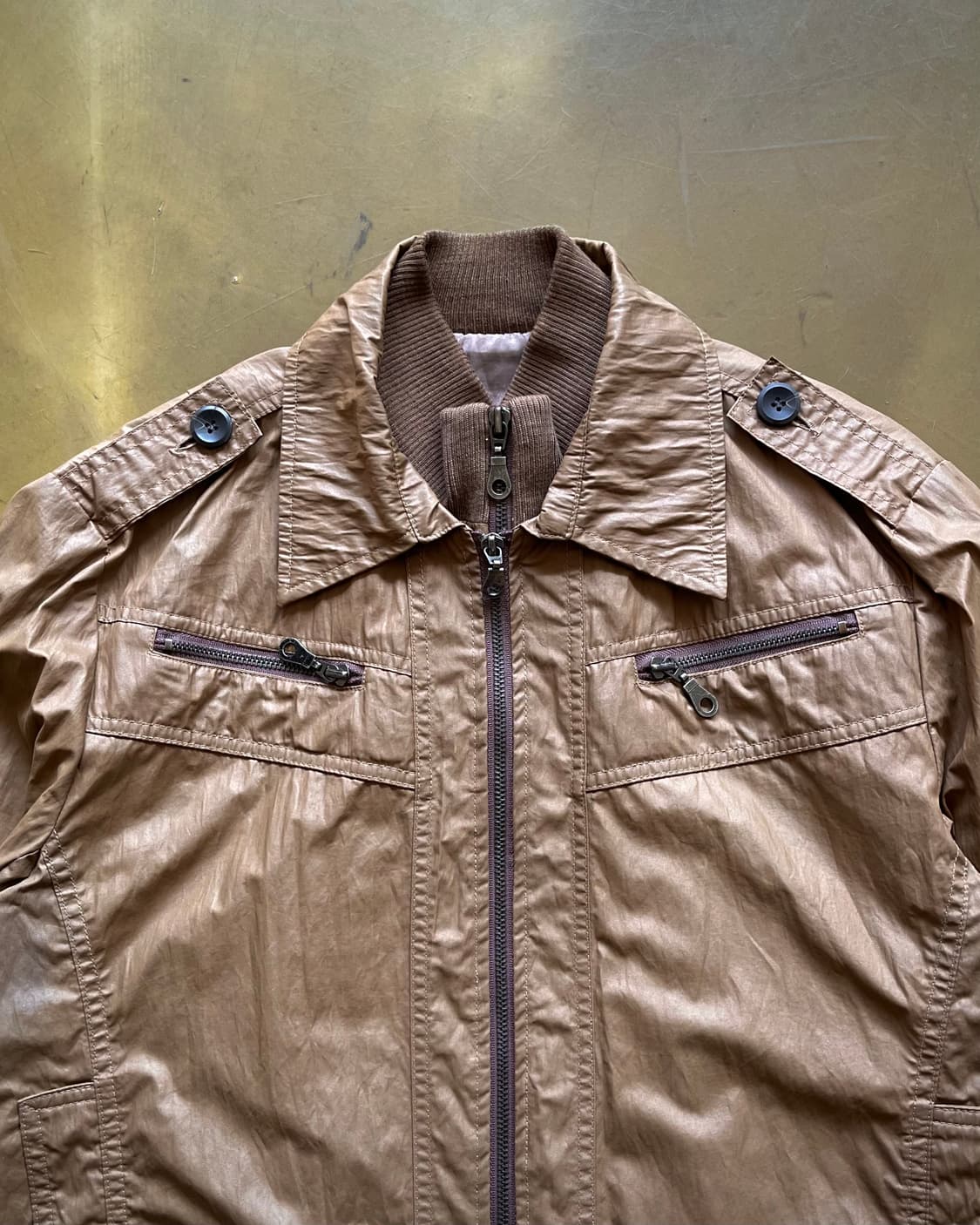 Japanese Gothic Double Zip-up Jacket 상품이미지6