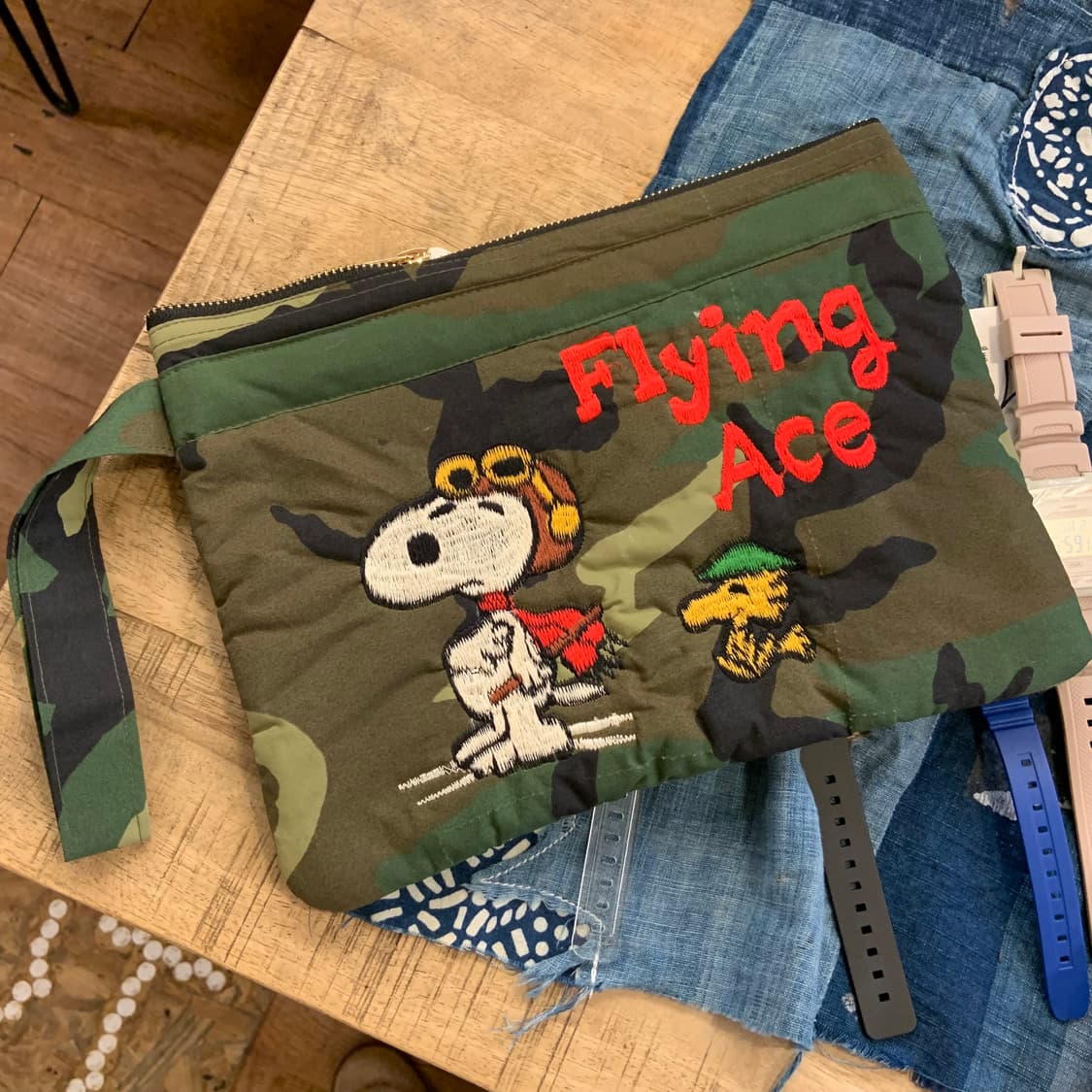 빈티지 리워크 파우치 상품이미지1