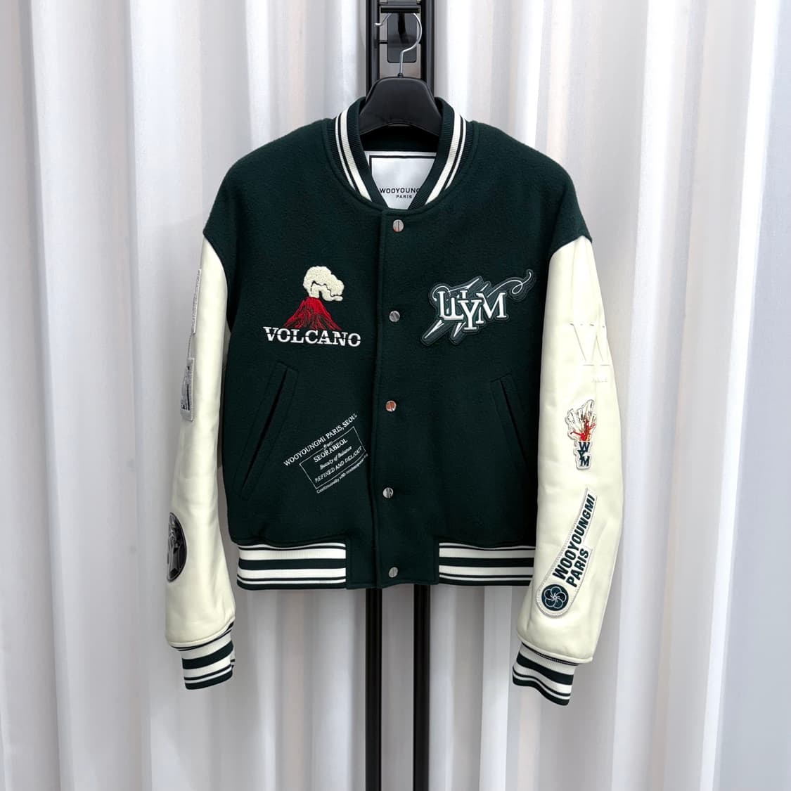 [46] 우영미 볼케이노 바시티 자켓 상품이미지1