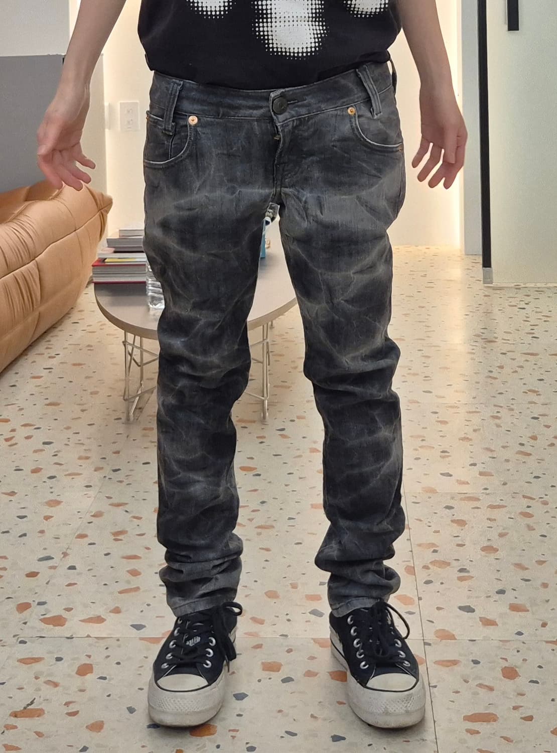 리바이스 511 블랙 데님 팬츠 상품이미지1