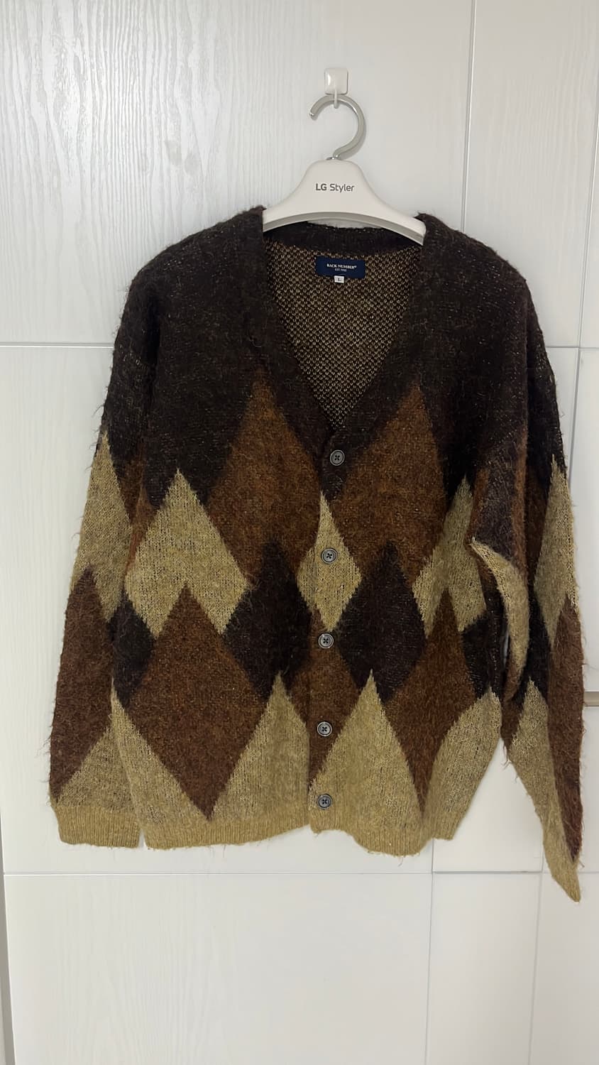  Back number 부클 가디건 100사이즈 정품  상품이미지3