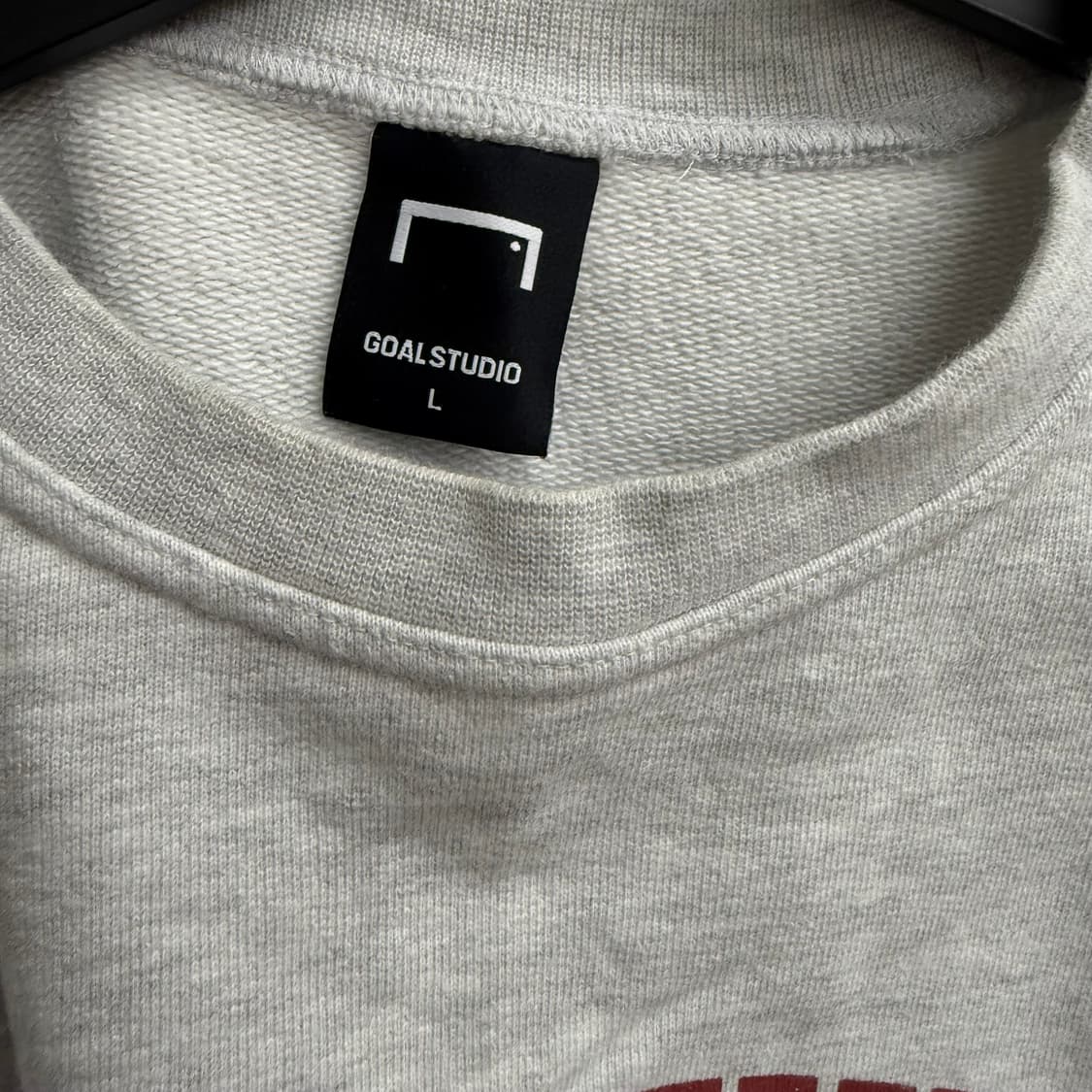 goalstudio 골스튜디오 맨투맨 티셔츠 그레이 L 상품이미지2