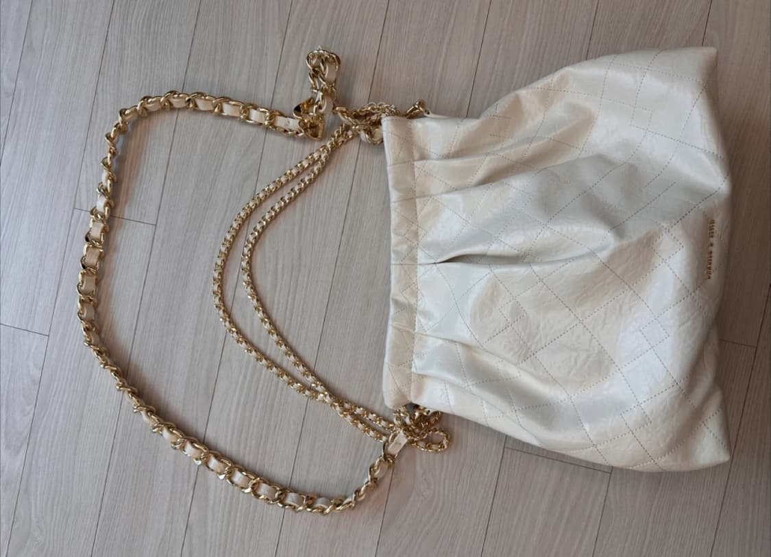 찰스앤키스 듀오 더블 체인 호보백 크림 상품이미지1