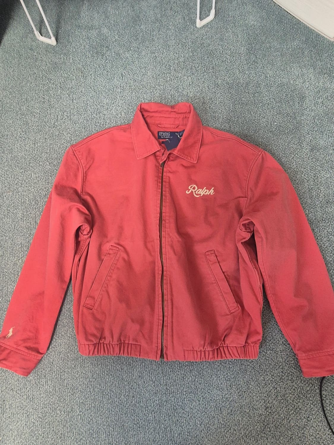 폴로 빅자켓 다홍색 s 상품이미지1