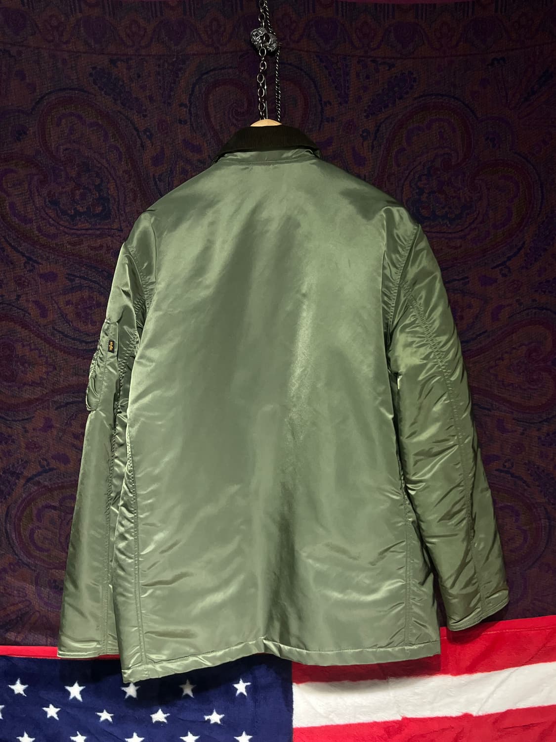 j crew x alpha 에어크루맨 프리마로프트 파카 상품이미지10