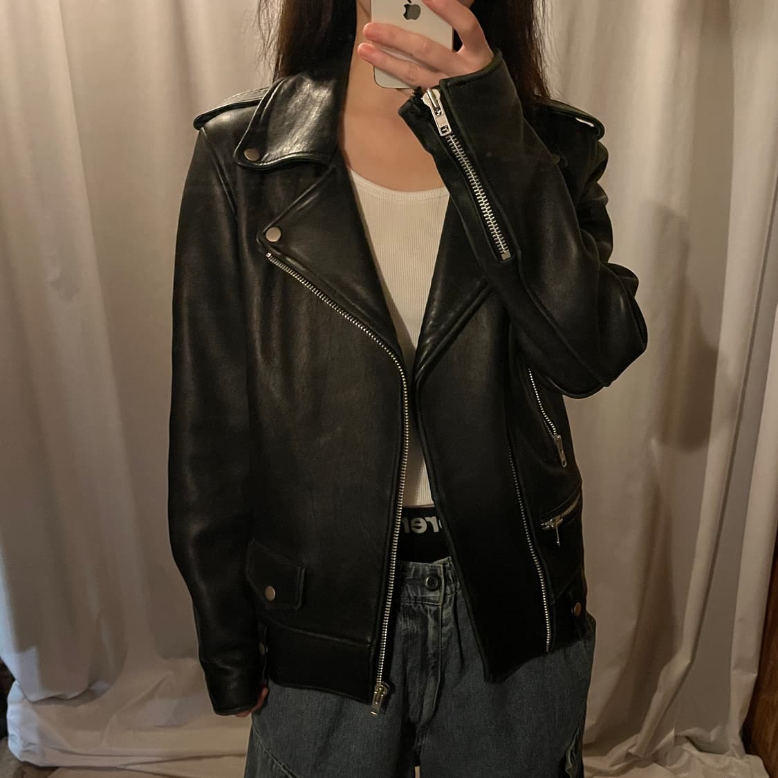 이태리제 양가죽 자켓 상품이미지2