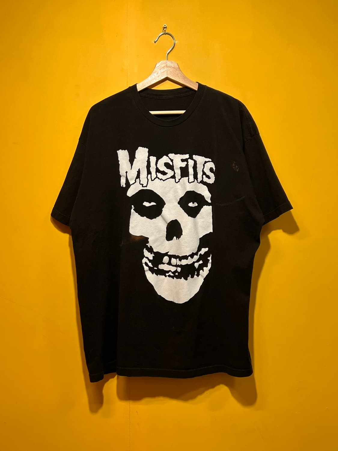 10's [XL] MISFITS 미스피츠 스컬 빈티지 밴드티 블랙 반팔 상품이미지1