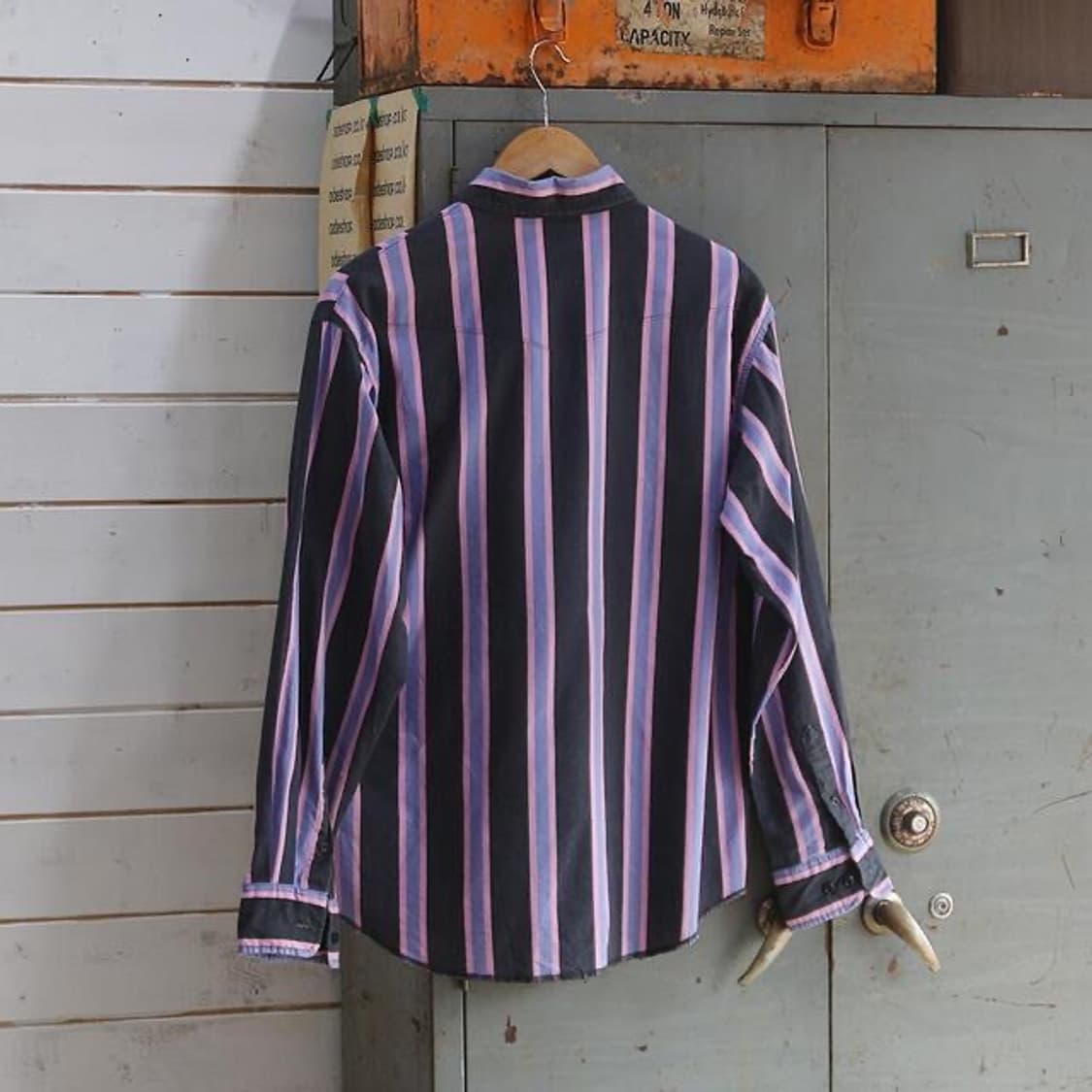 (착용컷) Wrangler 웨스턴 셔츠 (남 100) 상품이미지4