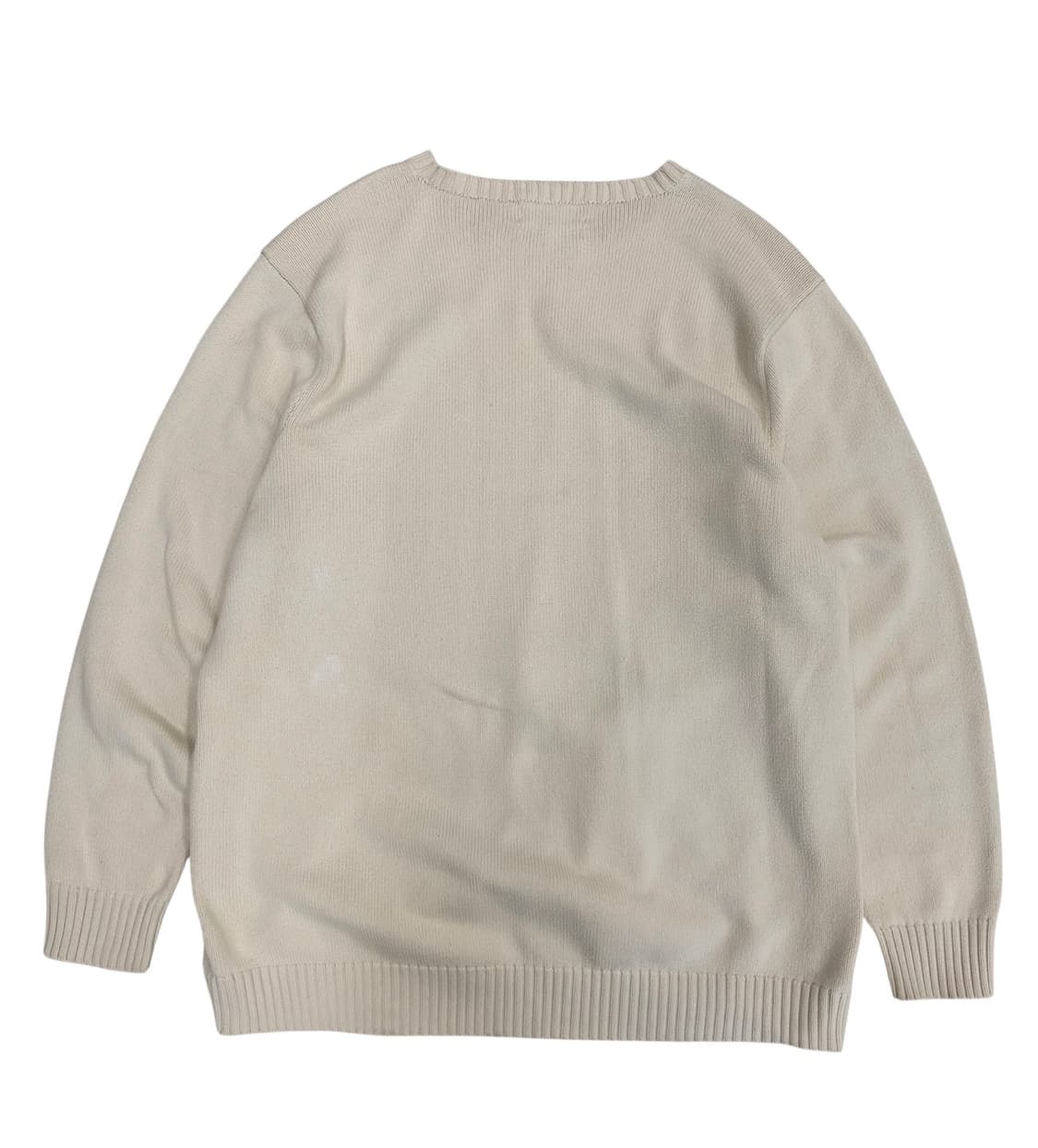 00s 폴로 코튼니트 아이보리 (XL~2XL) 상품이미지9