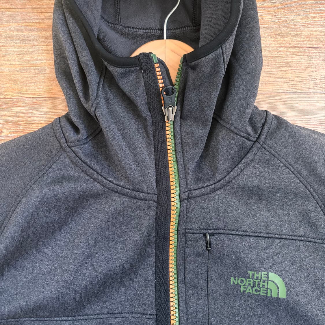 노스페이스 FW 후드 집업 자켓 L 105 기모 트레이닝 상품이미지3