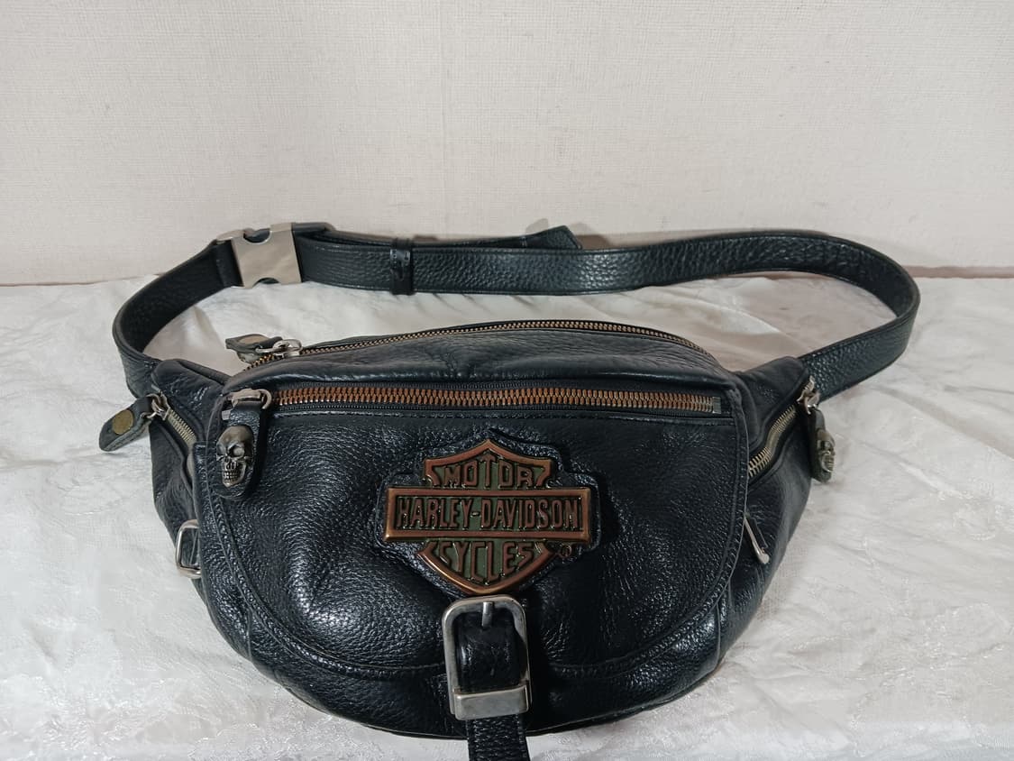 Vintage leather bag 커스텀 래더힙색 상품이미지1