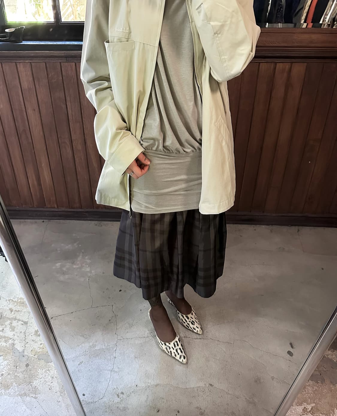 BURBERRY LONDON nova check skirt 상품이미지1