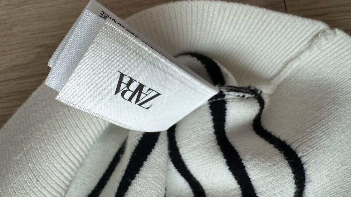 자라 단가라 금장 단추 가디건 S 상품이미지5