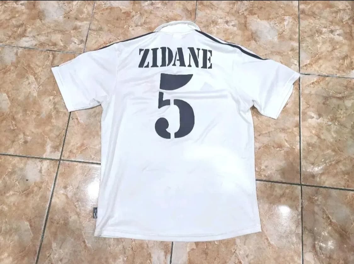 아디다스 02 03 레알마드리드 100주년 올드레플 축구져지 상품이미지10