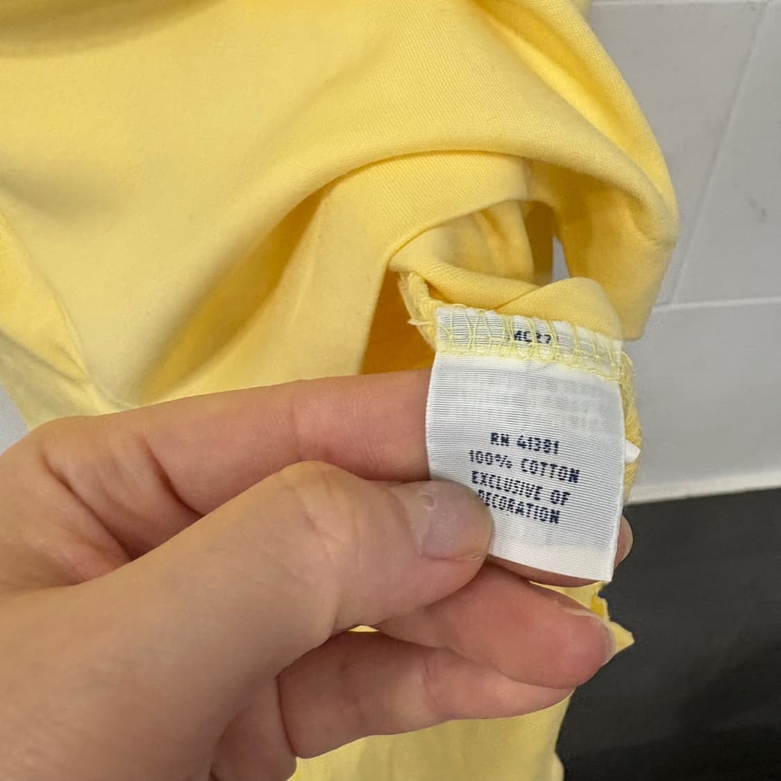 폴로 랄프로렌 반팔 카라티 옐로우 상품이미지4