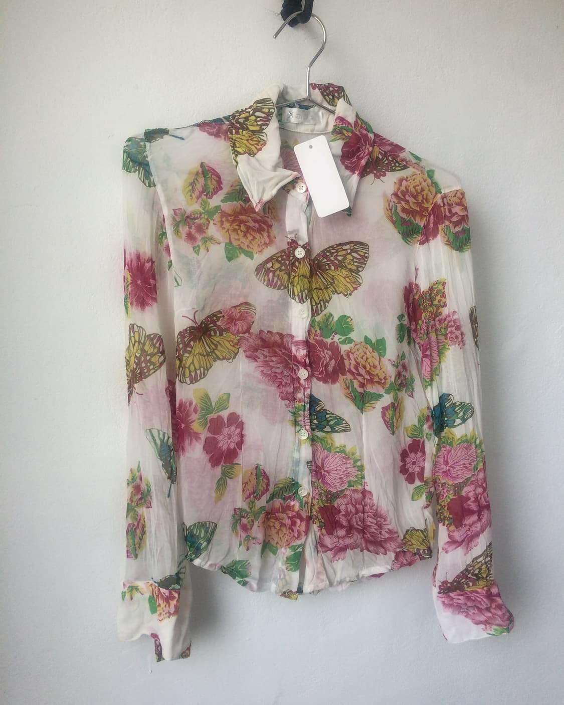 Butterfly pattern shirt 상품이미지4
