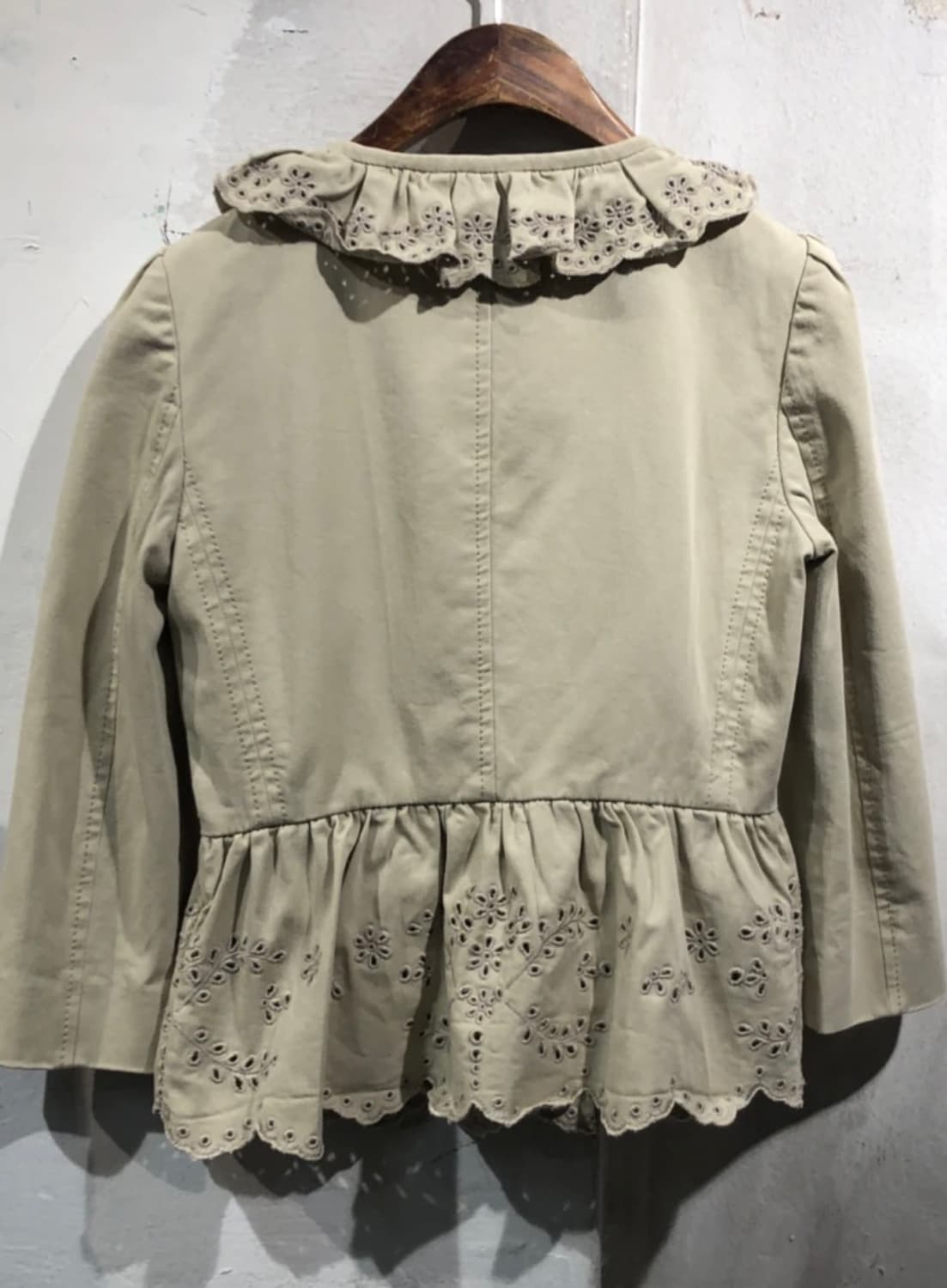 [1396]Redvalentino beige punching jacket 상품이미지4
