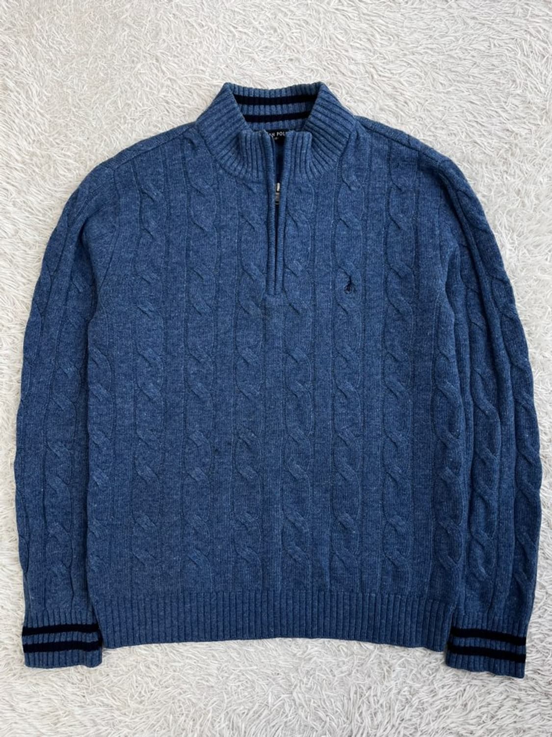 빈폴 반집업 꽈배기 니트/#311 상품이미지1