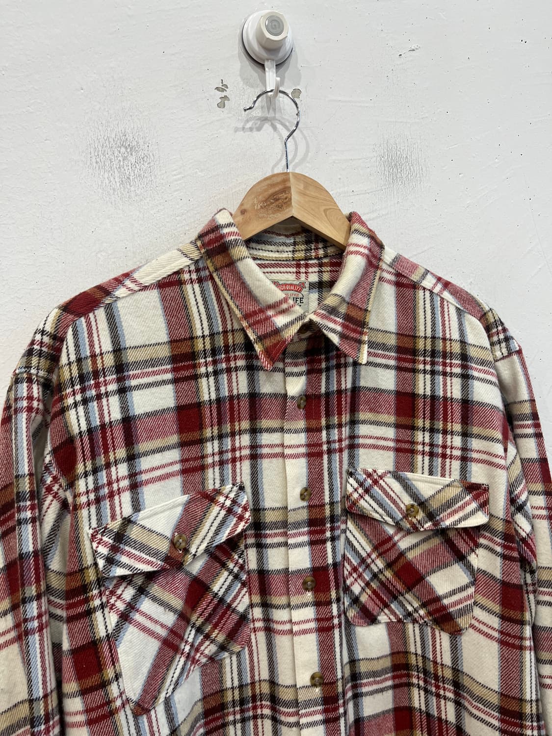 ON LIFE 체크 플란넬 셔츠  상품이미지2